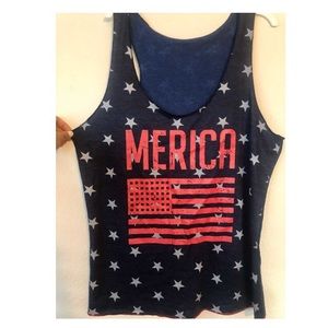 USA Patriotic Tank Top